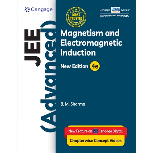 JEE Advanced Magnetism and Electromagnetic Induction 4th Edition 2026-27 by B. M. Sharma | Cengage