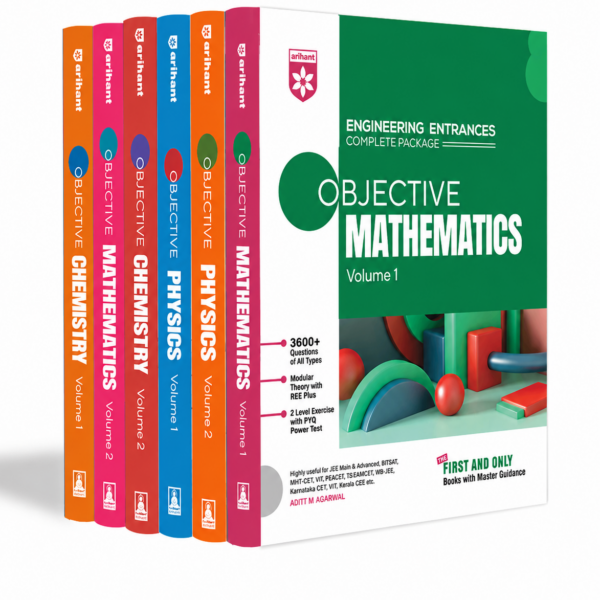 Objective Engineering Entrances Complete Package 2027 Combo Set for JEE Main, Advanced, BITSAT & MHT CET